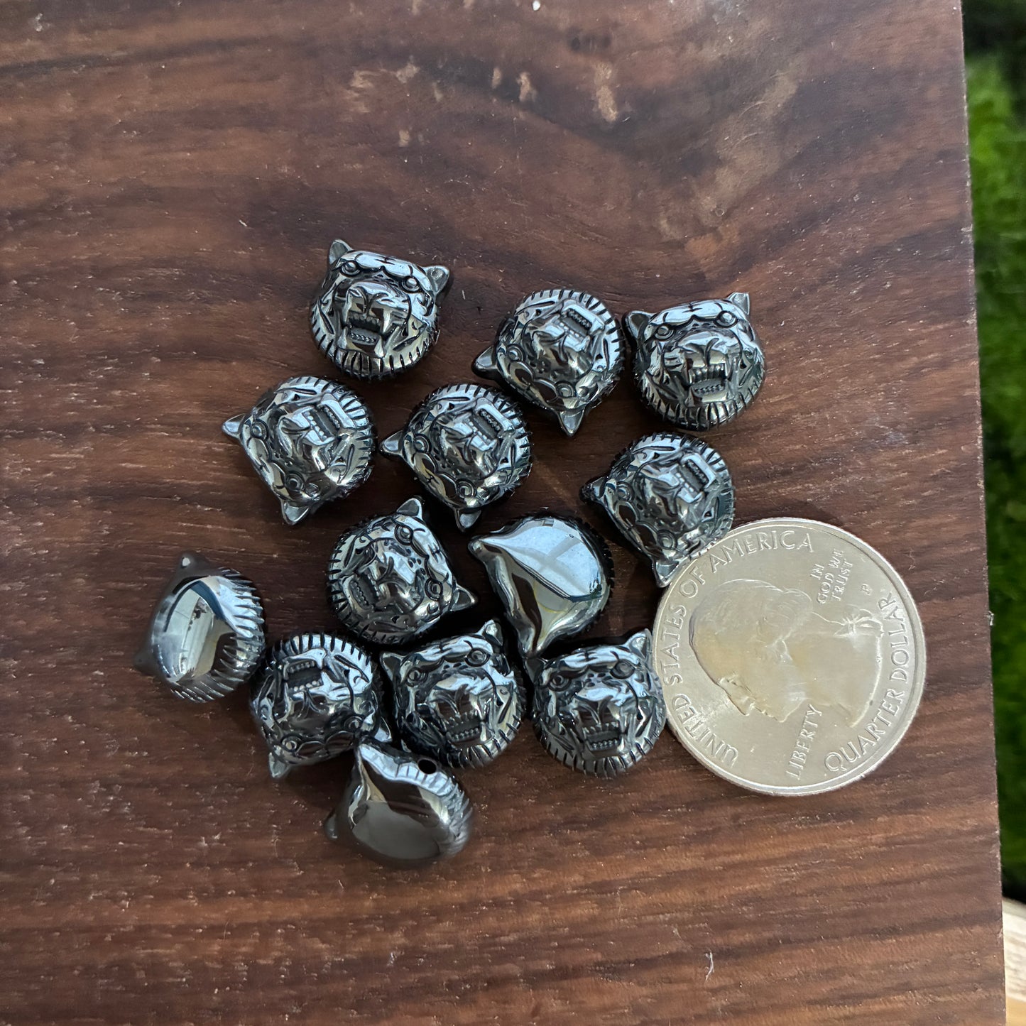 Hematite - Loose Bead - Tiger - Heart - Star