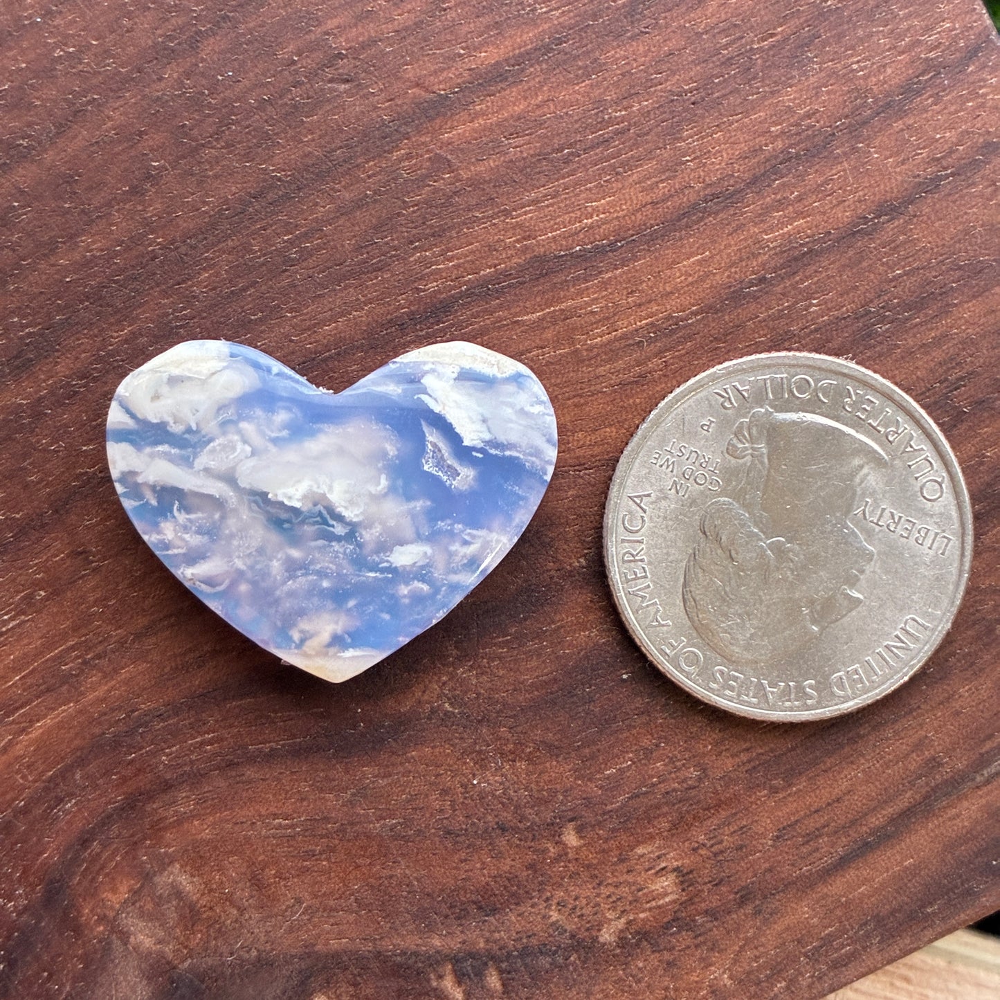 Plum Agate Aurora Doublet - Cabochon - Moon - Heart - Oval - Teardrop - Freeform