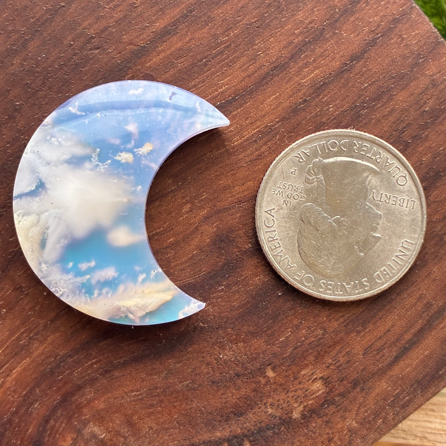 Plum Agate Aurora Doublet - Cabochon - Moon - Heart - Oval - Teardrop - Freeform