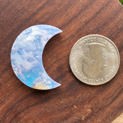 Plum Agate Aurora Doublet - Cabochon - Moon - Heart - Oval - Teardrop - Freeform