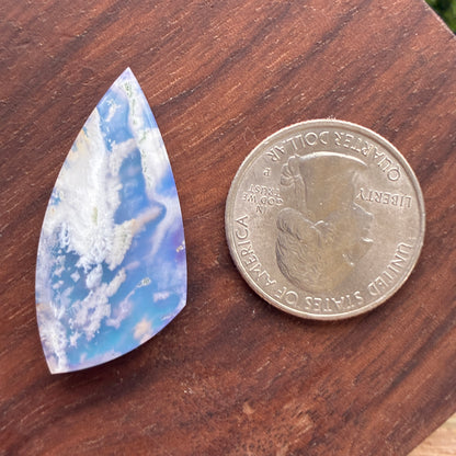 Plum Agate Aurora Doublet - Cabochon - Moon - Heart - Oval - Teardrop - Freeform