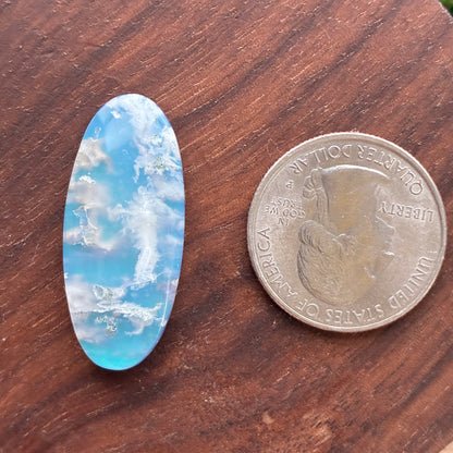 Plum Agate Aurora Doublet - Cabochon - Moon - Heart - Oval - Teardrop - Freeform