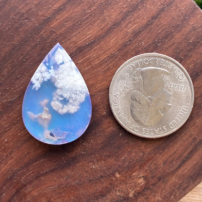 Plum Agate Aurora Doublet - Cabochon - Moon - Heart - Oval - Teardrop - Freeform