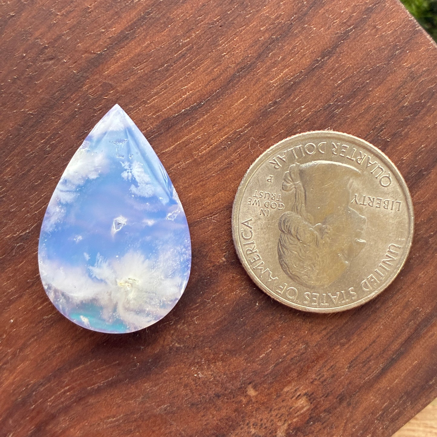Plum Agate Aurora Doublet - Cabochon - Moon - Heart - Oval - Teardrop - Freeform
