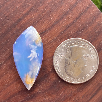 Plum Agate Aurora Doublet - Cabochon - Moon - Heart - Oval - Teardrop - Freeform