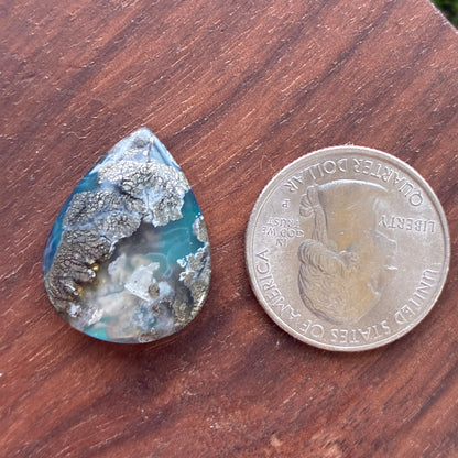 Marcasite Aurora Doublet - Cabochon - Freeform - Round - Teardrop - Marquise