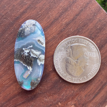 Marcasite Aurora Doublet - Cabochon - Freeform - Round - Teardrop - Marquise