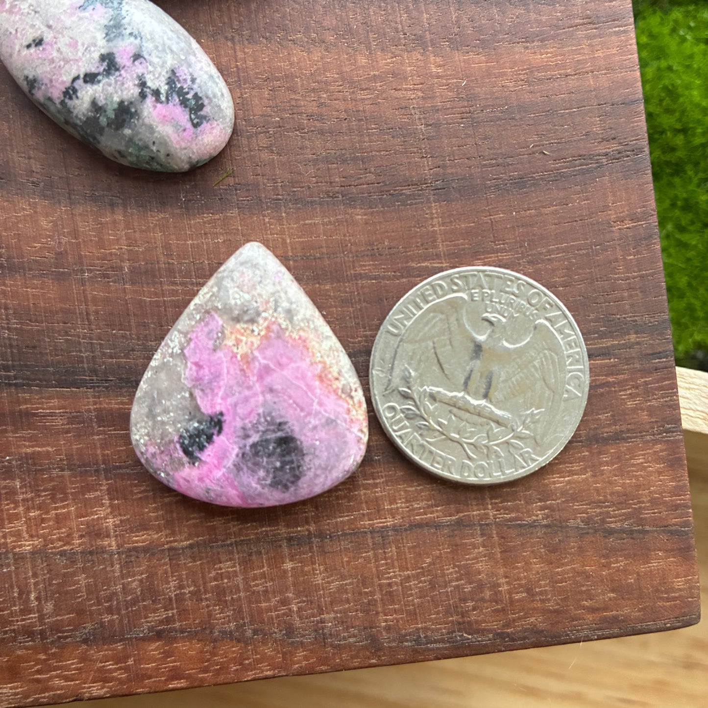 Cobalto Calcite Cabochon - Teardrop - Square - Oval - Triangle