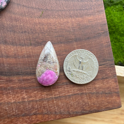 Cobalto Calcite Cabochon - Teardrop - Square - Oval - Triangle