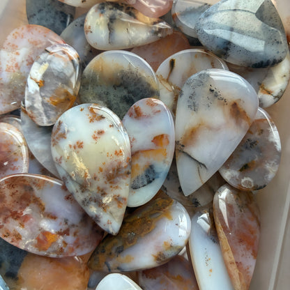 Dendritic Opal Cabochon - Oval - Teardrop - Round - Marquise