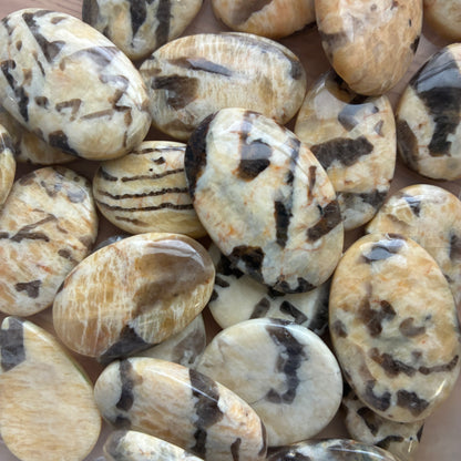 Graphic Feldspar Cabochon - Oval Round - Teardrop - Marquise