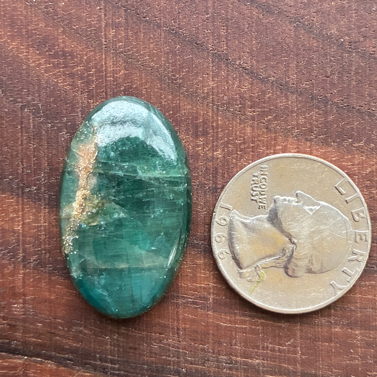 Blue Apatite Cabochon - Oval - Teardrop