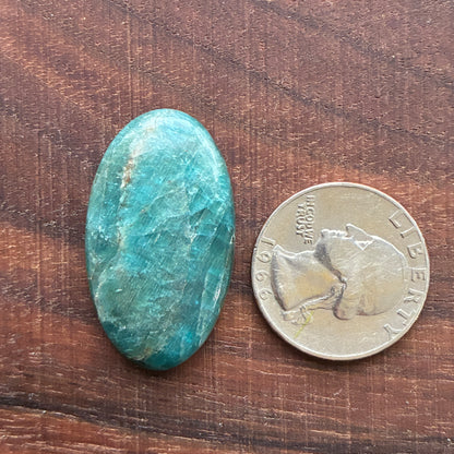 Blue Apatite Cabochon - Oval - Teardrop