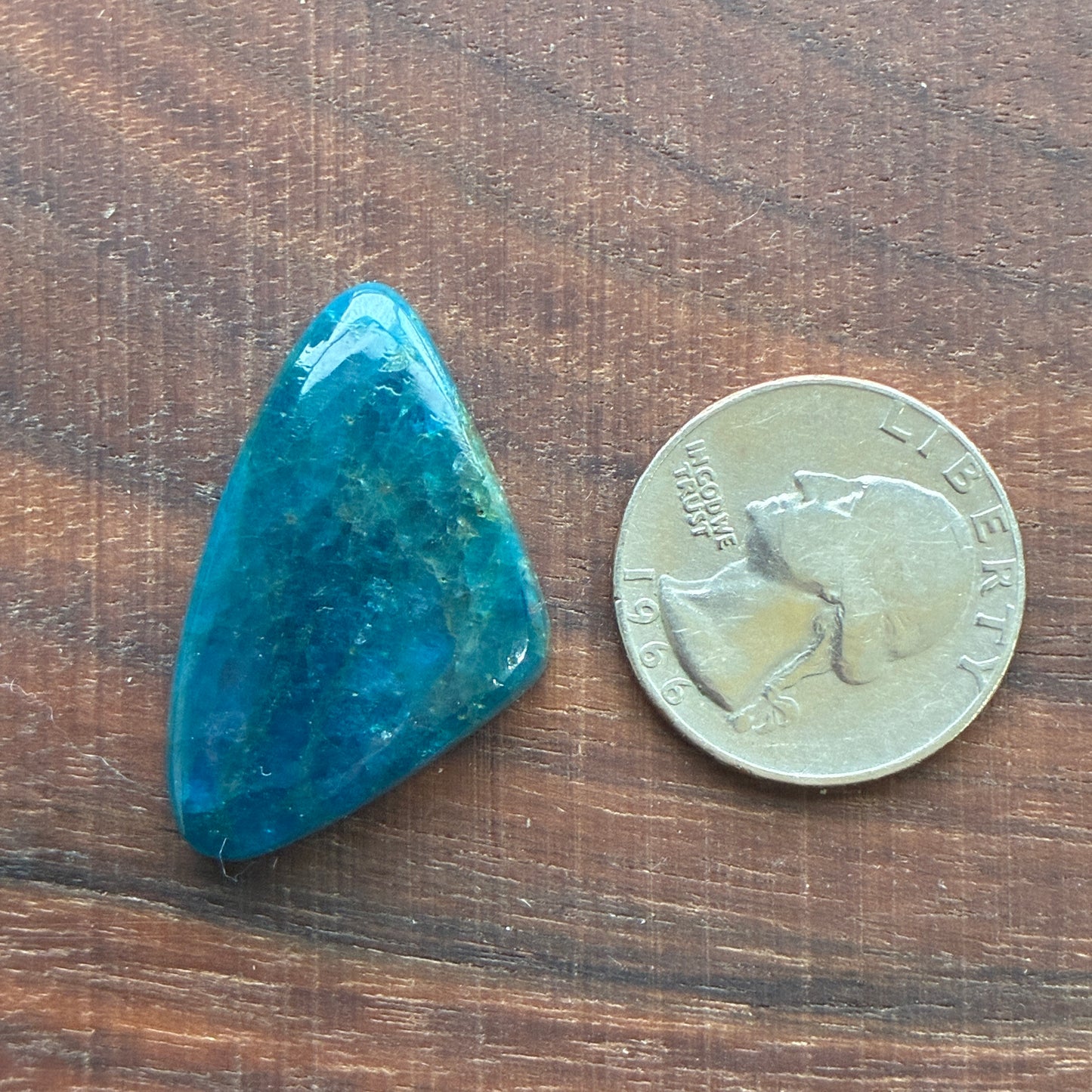 Blue Apatite (Darker) Cabochon - Oval - Teardrop