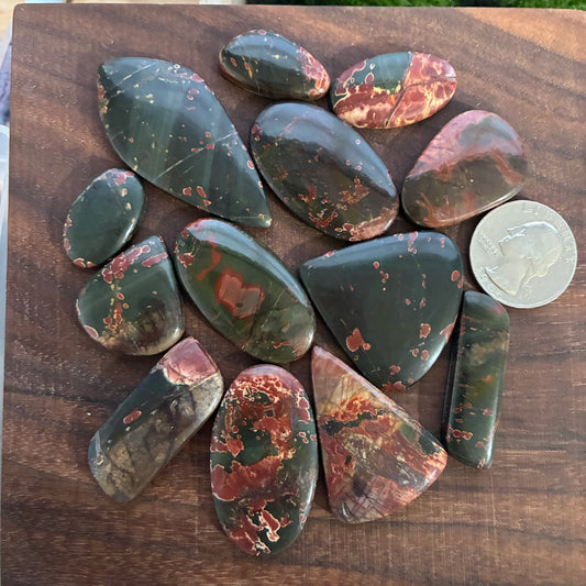 Cherry Creek Jasper Cabochon - Teardrop Oval Round Square Marquise Triangle Freeform
