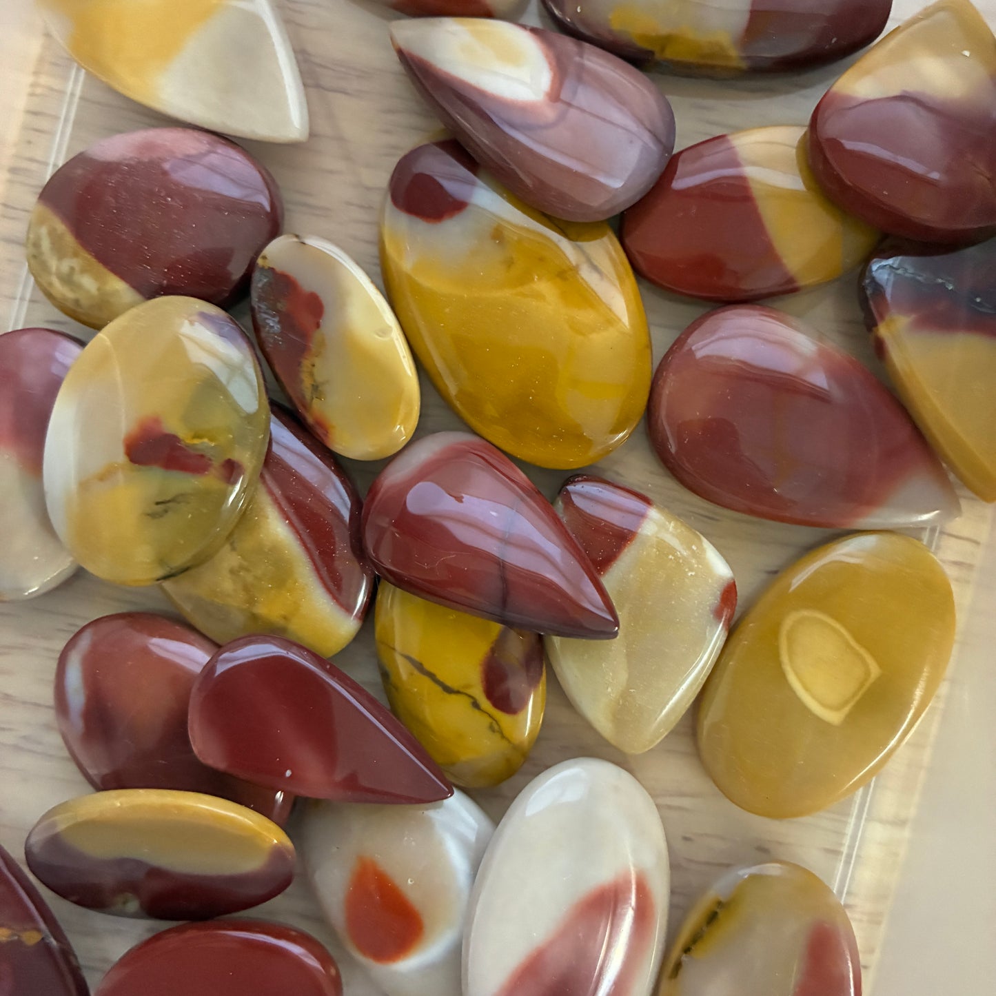 Mookaite Jasper Cabochon - Oval - Teardrop - Freeform