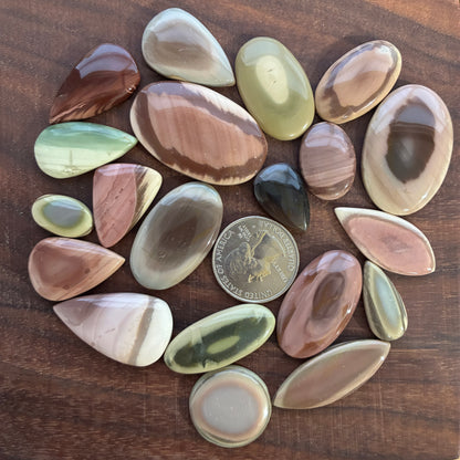 Imperial Jasper - Cabochon - Oval -Teardrop - Round - Marquise