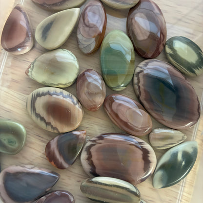 Imperial Jasper - Cabochon - Oval -Teardrop - Round - Marquise