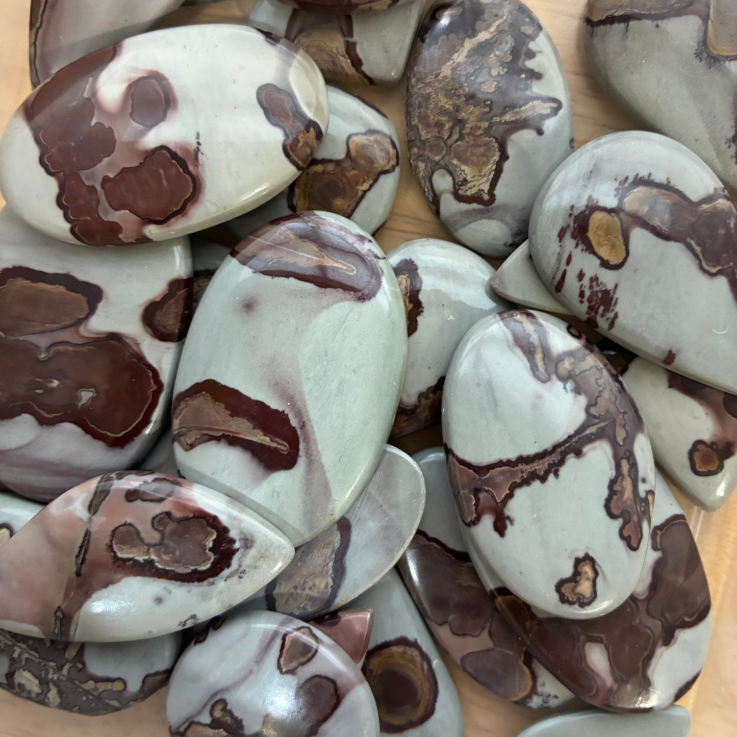 Coffee Bead Jasper Cabochon -