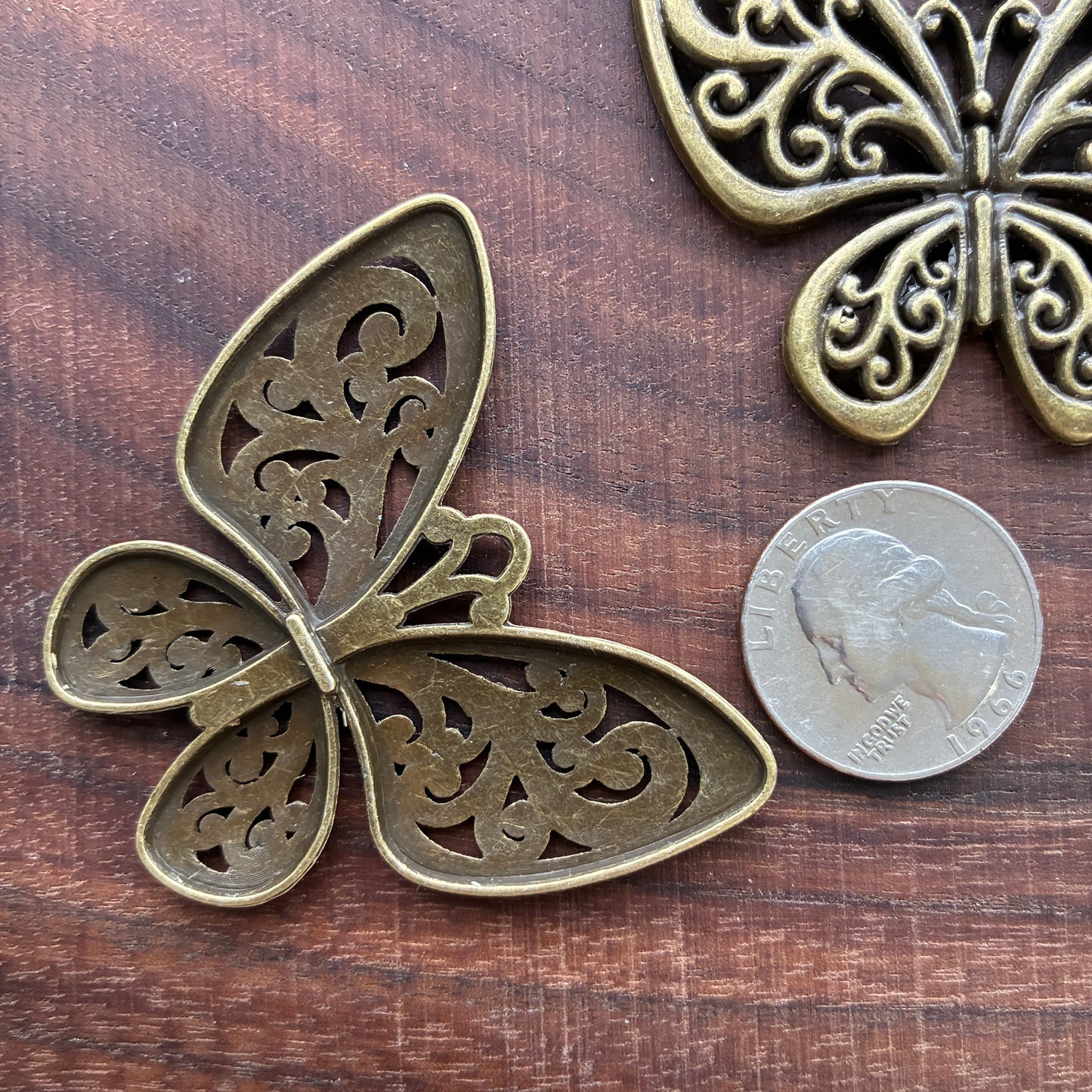 Metal Findings - Butterfly - Pendant - Charm