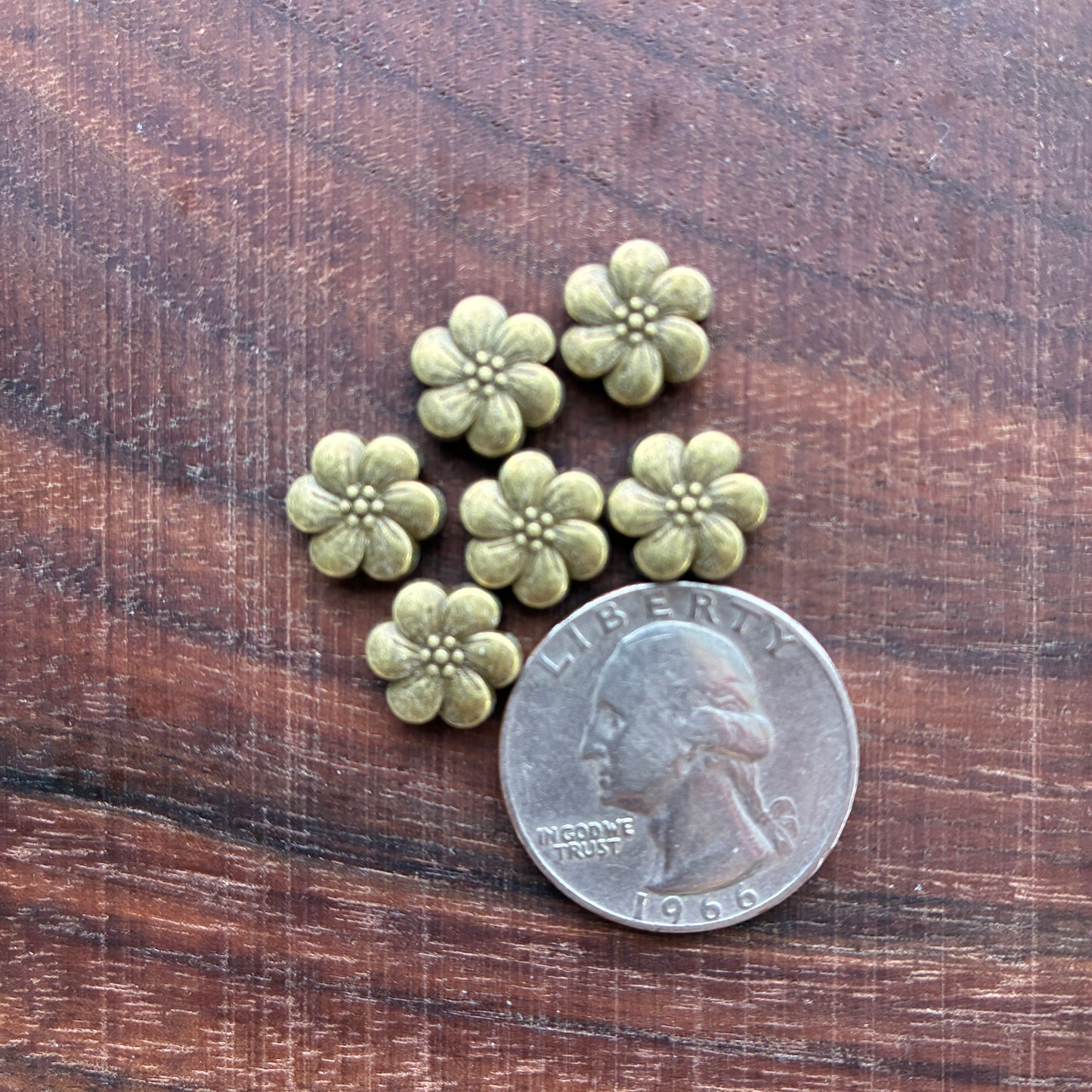 Metal Findings - Flower Bead - Bracelet - Earring
