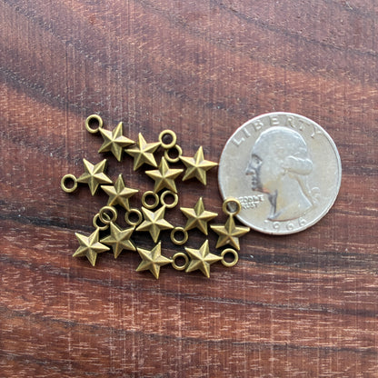 Metal Findings - Star Charm - Bracelet Making