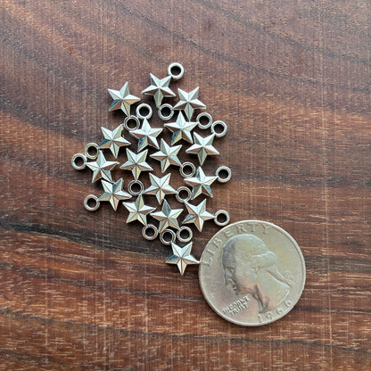 Metal Findings - Star Charm - Bracelet Making