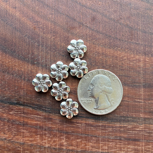 Metal Findings - Flower Bead - Bracelet - Earring