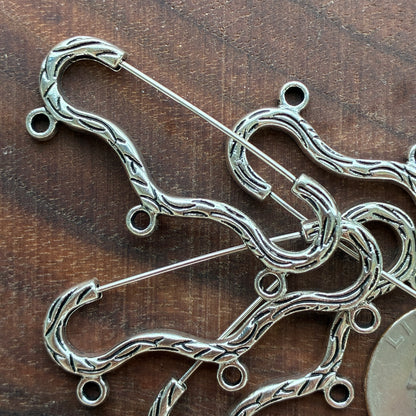 Metal Findings - Brooch - Pendant