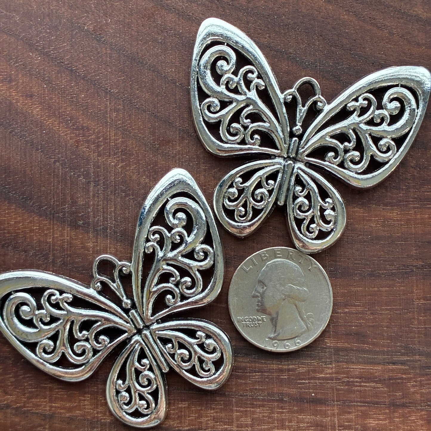Metal Findings - Butterfly - Pendant - Charm