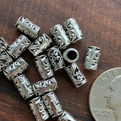 Metal Findings - Tube Bead - Earring Making - Beading