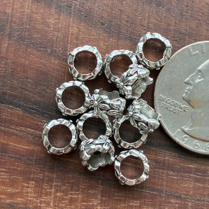 Metal Findings - Floral Spacer - Bracelet Making