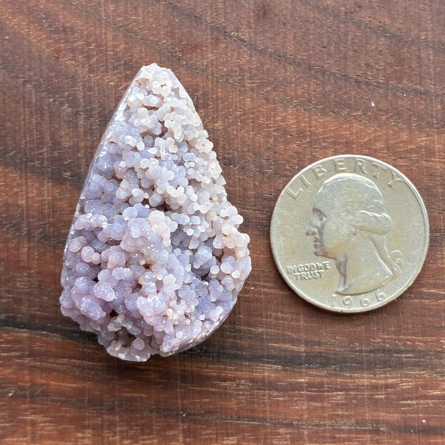 Grape Agate Cabochon - Polished Back - Puffy - Flatback - Indonesia