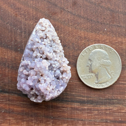 Grape Agate Cabochon - Polished Back - Puffy - Flatback - Indonesia