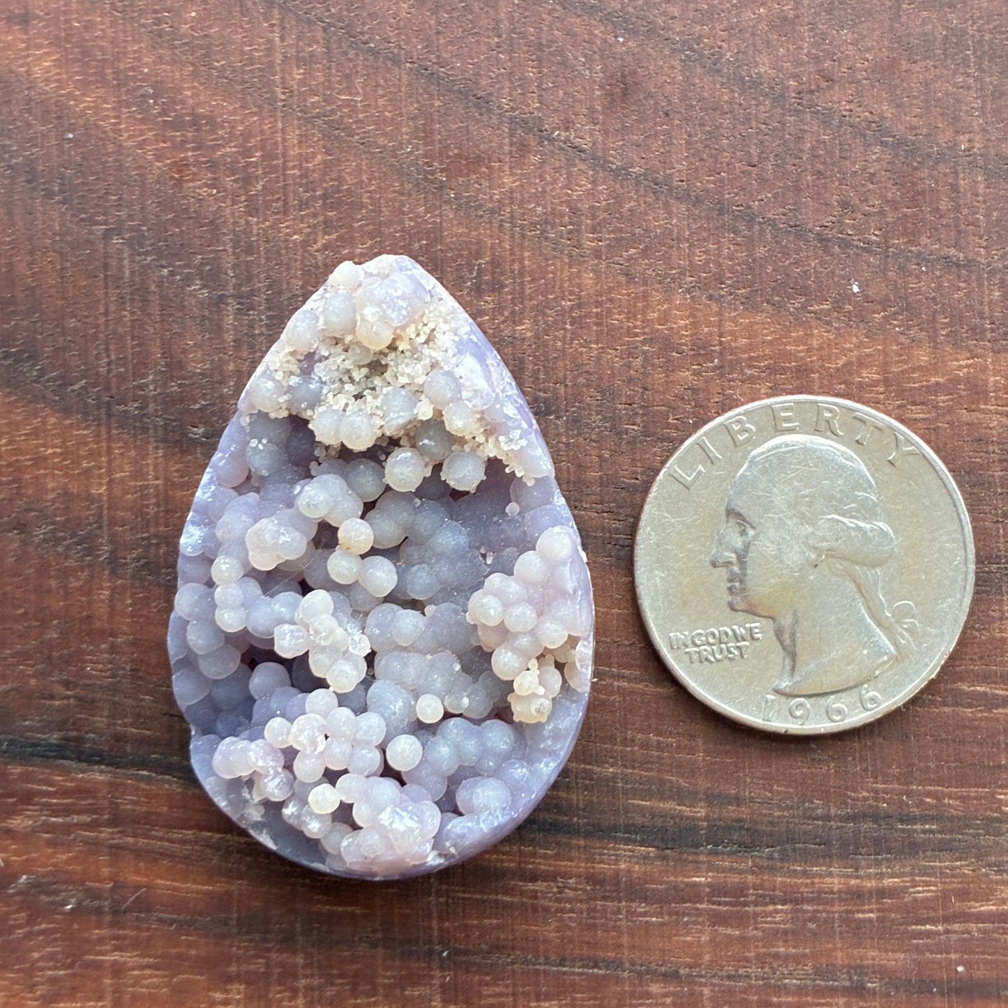 Grape Agate Cabochon - Polished Back - Puffy - Flatback - Indonesia