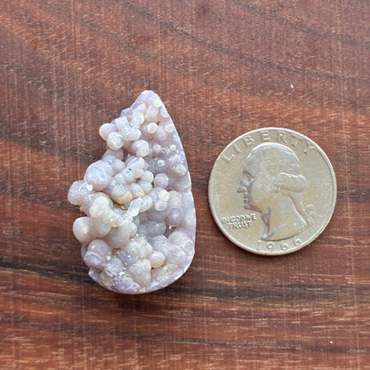 Grape Agate Cabochon - Polished Back - Puffy - Flatback - Indonesia