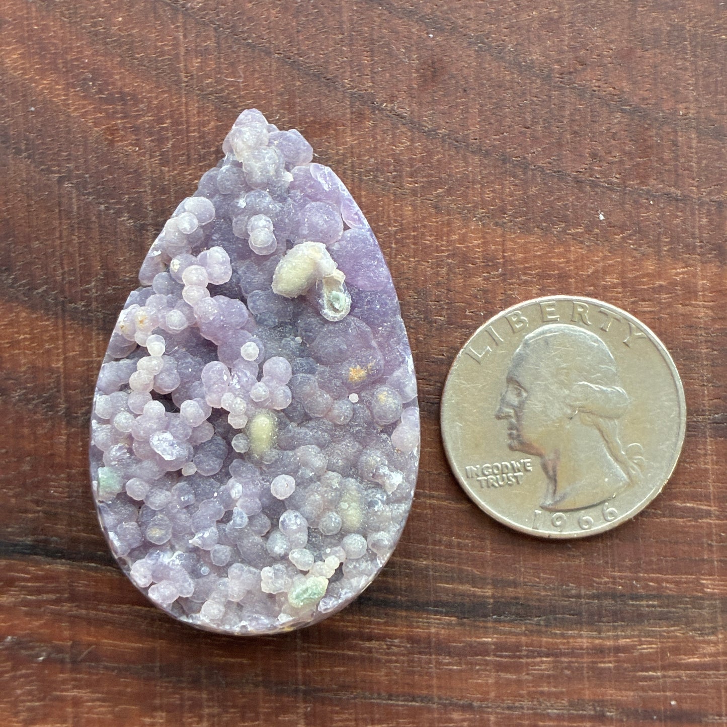 Grape Agate Cabochon - Polished Back - Puffy - Flatback - Indonesia