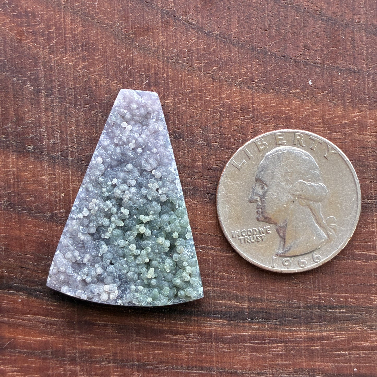 Grape Agate Cabochon - Polished Back - Puffy - Flatback - Indonesia