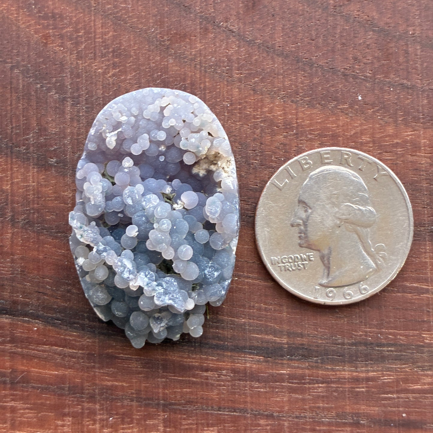 Grape Agate Cabochon - Polished Back - Puffy - Flatback - Indonesia