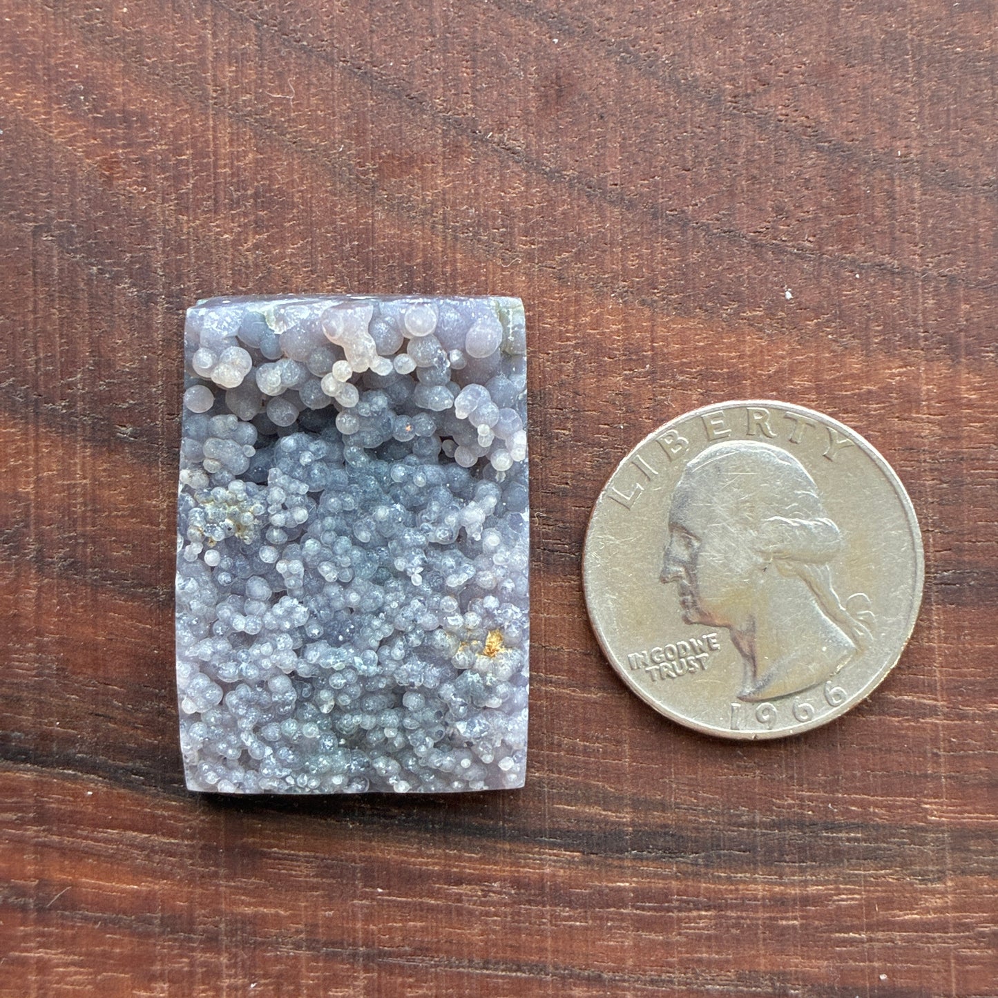 Grape Agate Cabochon - Polished Back - Puffy - Flatback - Indonesia