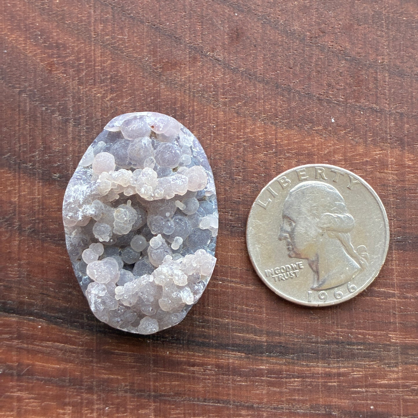 Grape Agate Cabochon - Polished Back - Puffy - Flatback - Indonesia