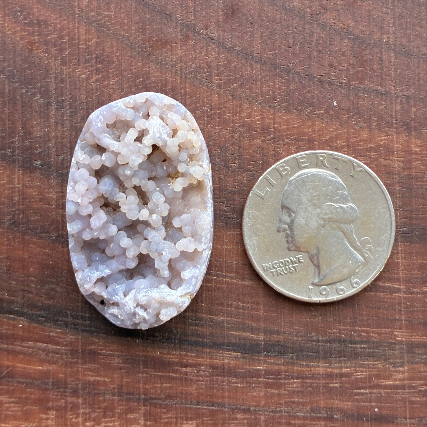 Grape Agate Cabochon - Polished Back - Puffy - Flatback - Indonesia