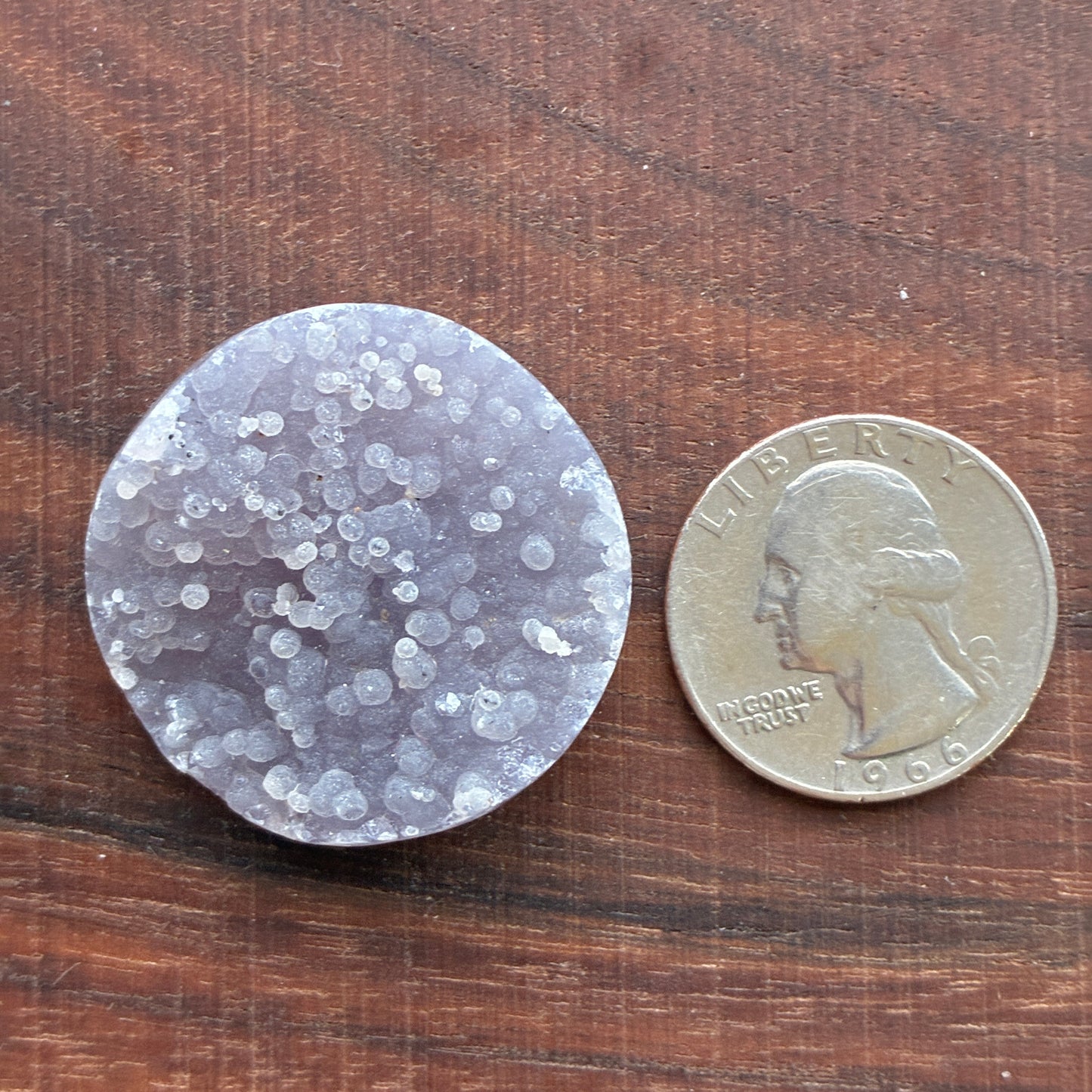 Grape Agate Cabochon - Polished Back - Puffy - Flatback - Indonesia