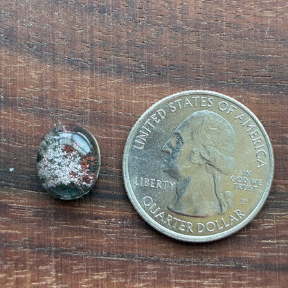 High Quality Garden Quartz - Cabochon - Ring Size - Scenic Crystal