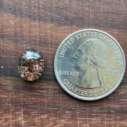 High Quality Garden Quartz - Cabochon - Ring Size - Scenic Crystal