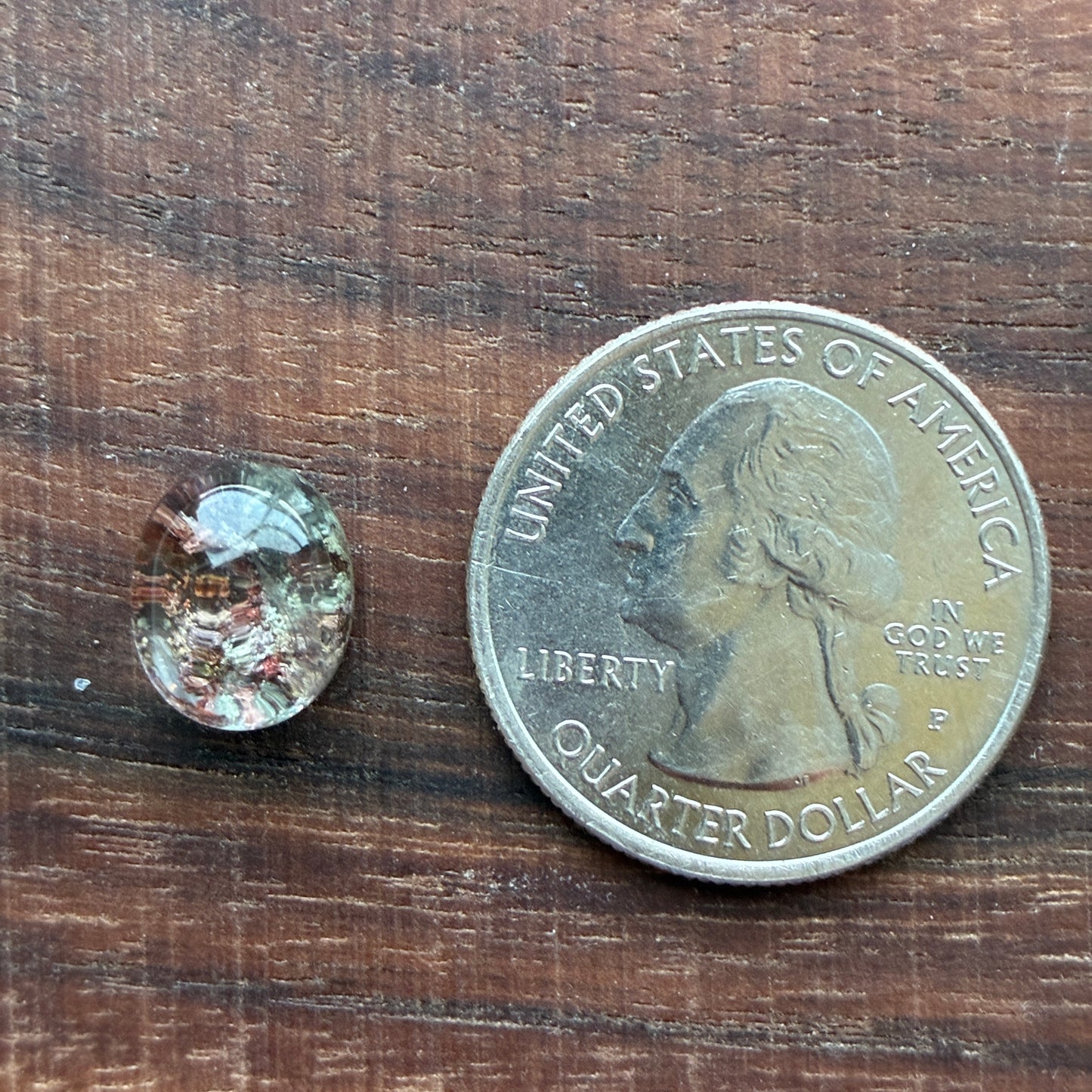 High Quality Garden Quartz - Cabochon - Ring Size - Scenic Crystal