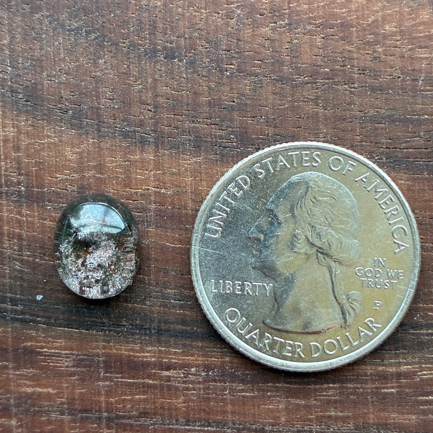 High Quality Garden Quartz - Cabochon - Ring Size - Scenic Crystal