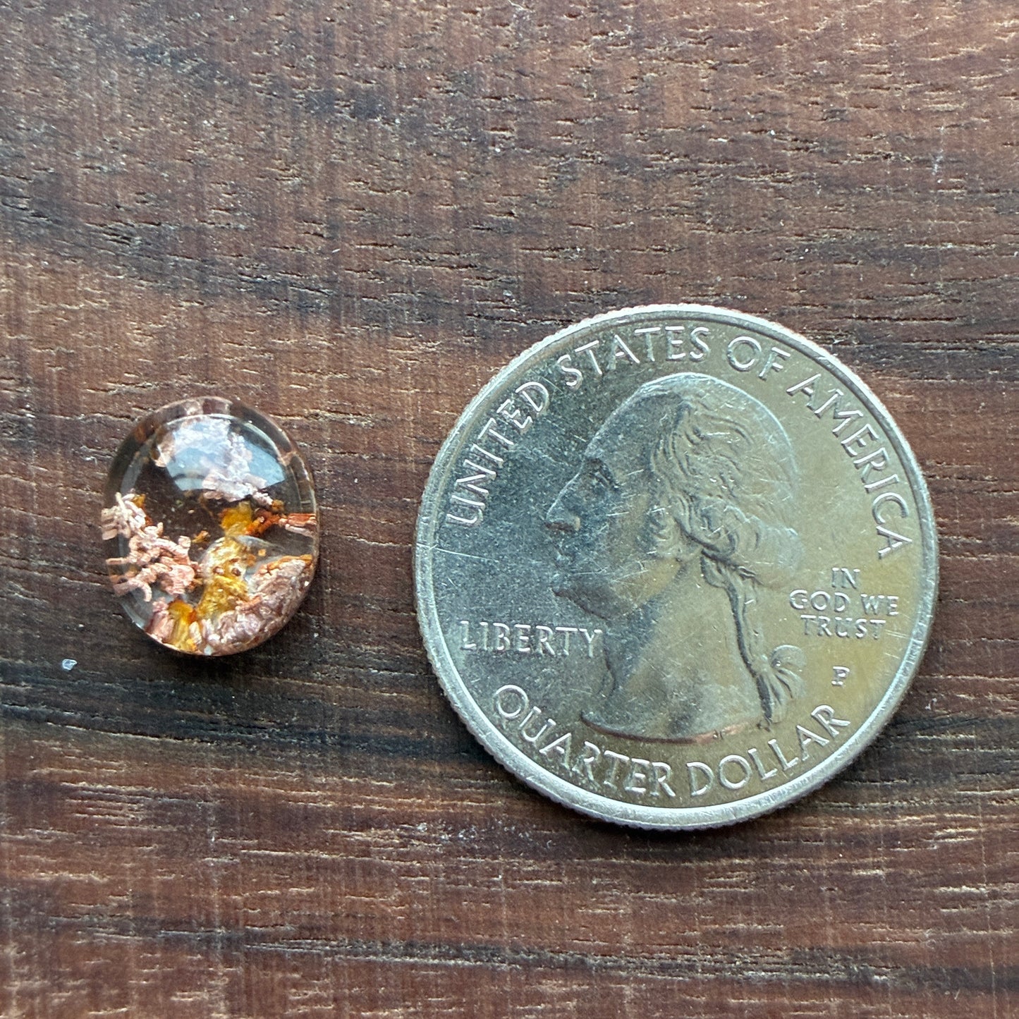 High Quality Garden Quartz - Cabochon - Ring Size - Scenic Crystal