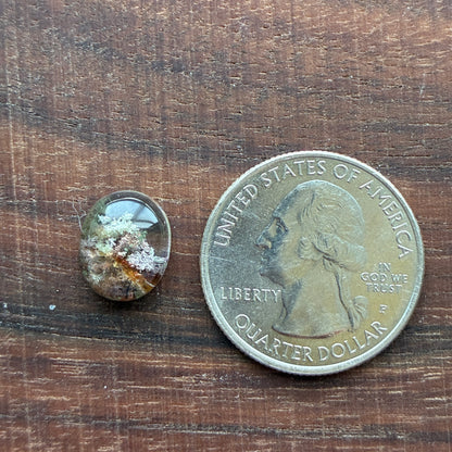 High Quality Garden Quartz - Cabochon - Ring Size - Scenic Crystal