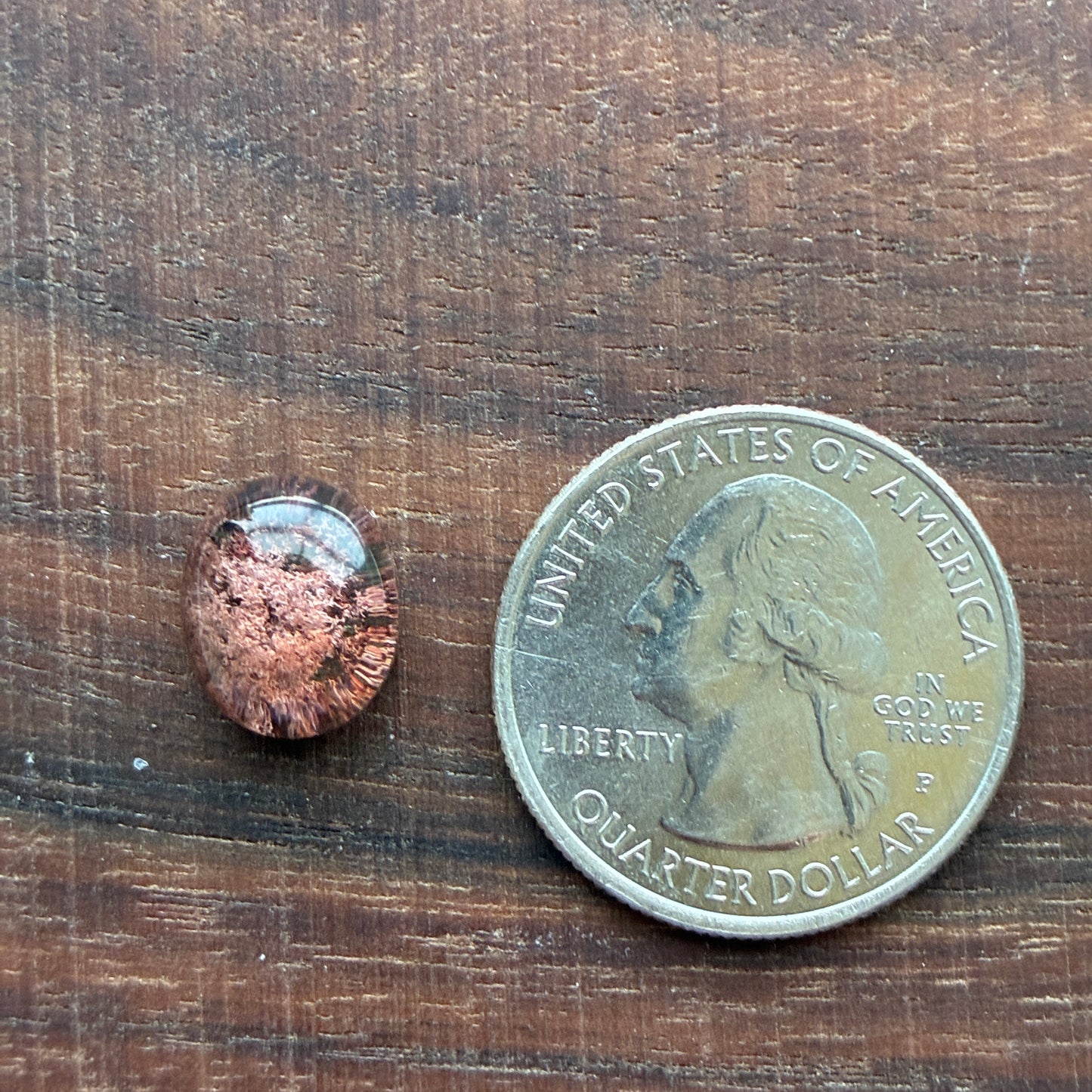 High Quality Garden Quartz - Cabochon - Ring Size - Scenic Crystal